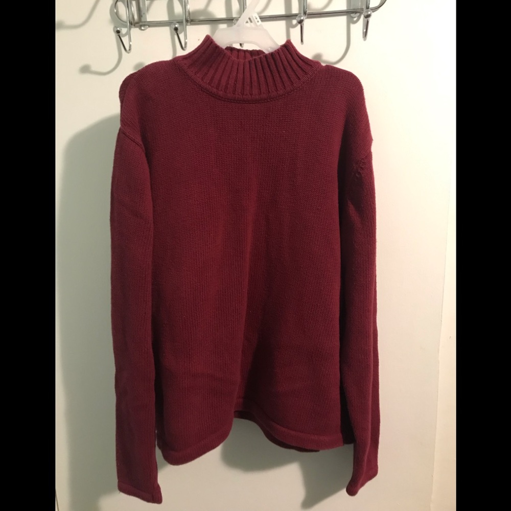 Women’s Burgundy Sweater Size M